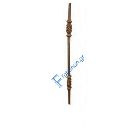 Κολωνάκι σιδήρου κωδ.(29/57) για περίφραξη 14x14