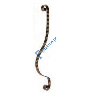 Διακοσμητικό μοτίφ σιδήρου κωδ.(30/69) 30x6 για κάγκελα/περίφραξη