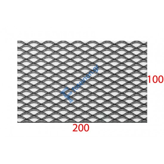 Λαμαρίνα Γαλβανιζέ κωδ.(MINI) Μέταλ Ντεπλουαγέ Ρόμβος 1000x2000x0.50mm (τιμή/m2)