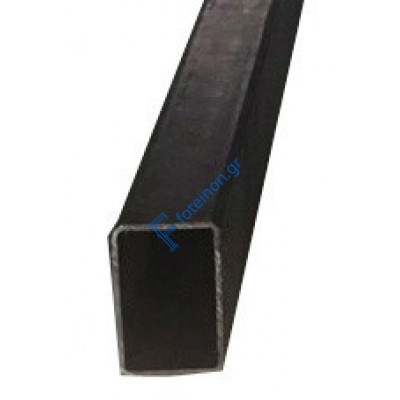 Μπόγια Κλειδαριάς  40x40x1.80mm Μαύρο 2m