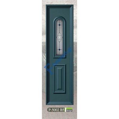 Πρεσαριστό πλαινό πάνελ αλουμινίου σε λευκό χρώμα ALFA (P-5002 B5)