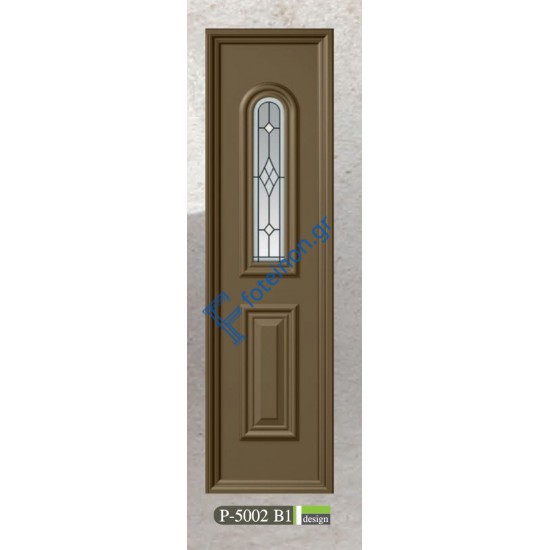 Πρεσαριστό πλαινό πάνελ αλουμινίου σε λευκό χρώμα ALFA (P-5002 B1)