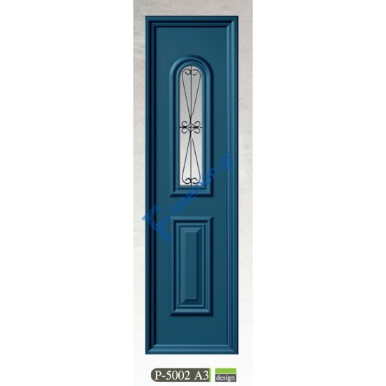 Πρεσαριστό πλαινό πάνελ αλουμινίου σε λευκό χρώμα ALFA (P-5002 Α3)