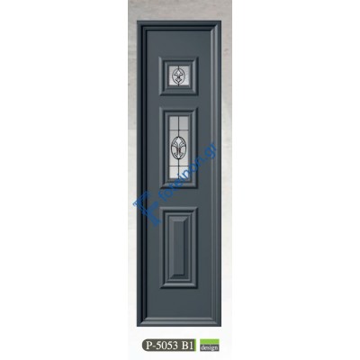 Πρεσαριστό πλαινό πάνελ αλουμινίου σε λευκό χρώμα ALFA (P-5053 B1)