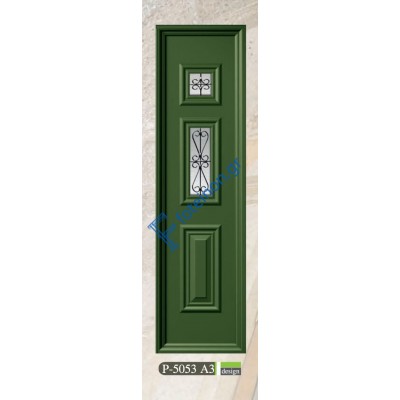 Πρεσαριστό πλαινό πάνελ αλουμινίου σε λευκό χρώμα ALFA (P-5053 A3)