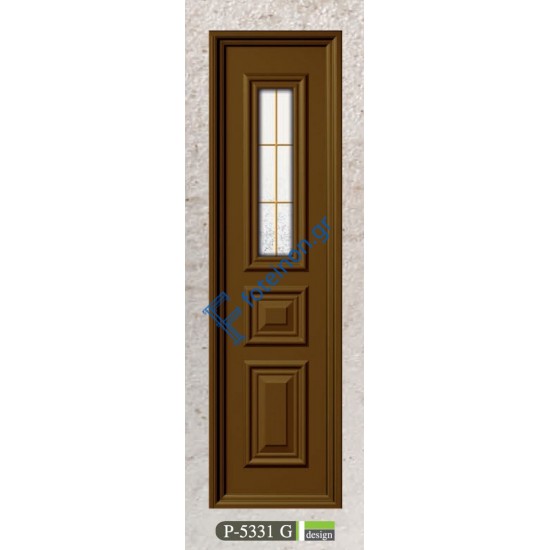 Πρεσαριστό πλαινό πάνελ αλουμινίου σε λευκό χρώμα ALFA (P-5331 G)