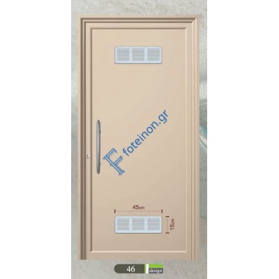 Ειδικό πρεσαριστό πάνελ (ταμπλάς) αλουμινίου σε λευκό χρώμα ALFA (46)