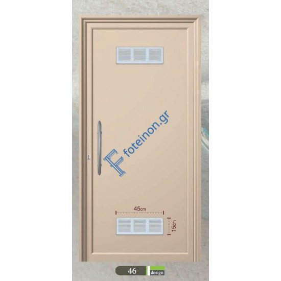 Ειδικό πρεσαριστό πάνελ (ταμπλάς) αλουμινίου σε λευκό χρώμα ALFA (46)