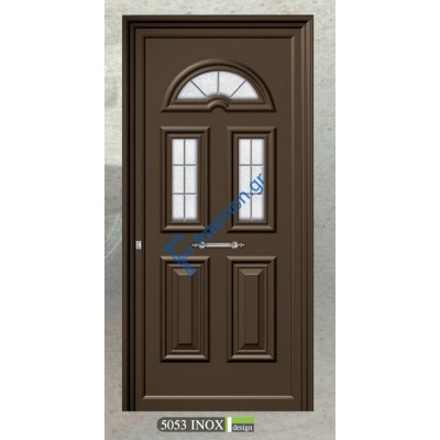 Πρεσαριστό πάνελ αλουμινίου σε λευκό χρώμα ALFA (5053 INOX)