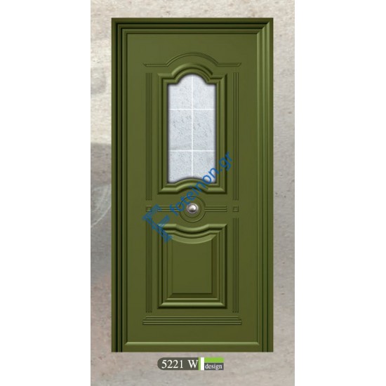 Πρεσαριστό πάνελ αλουμινίου σε λευκό χρώμα ALFA (5221 W)