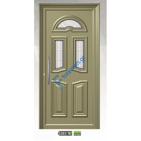 Πρεσαριστό πάνελ αλουμινίου σε λευκό χρώμα ALFA (5283 W)