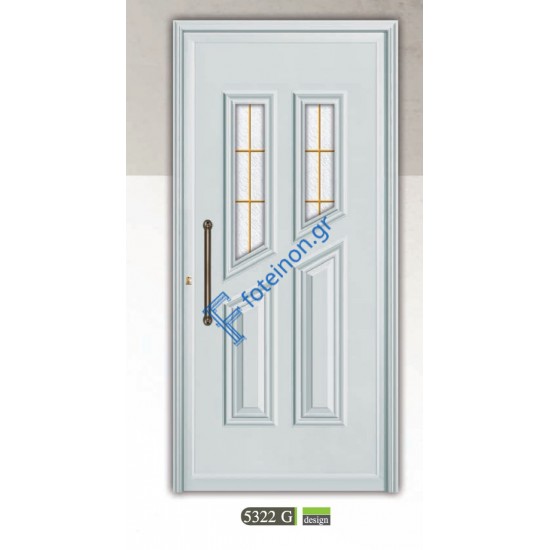 Πρεσαριστό πάνελ αλουμινίου σε λευκό χρώμα ALFA (5322 G)