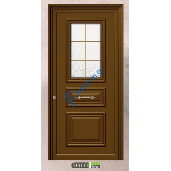 Πρεσαριστό πάνελ αλουμινίου σε λευκό χρώμα ALFA (5331 G)