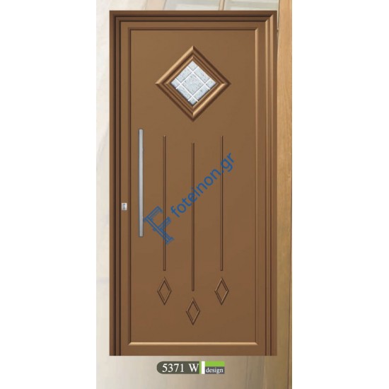 Πρεσαριστό πάνελ αλουμινίου σε λευκό χρώμα ALFA (5371 W)