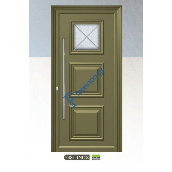 Πρεσαριστό πάνελ αλουμινίου σε λευκό χρώμα ALFA (5381 INOX)