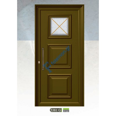 Πρεσαριστό πάνελ αλουμινίου σε λευκό χρώμα ALFA (5381 G)