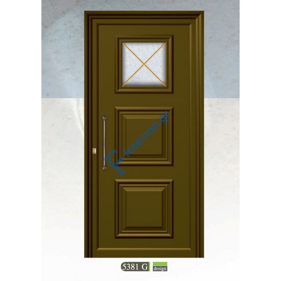 Πρεσαριστό πάνελ αλουμινίου σε λευκό χρώμα ALFA (5381 G)