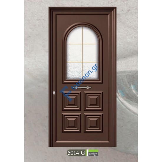 Πρεσαριστό πάνελ αλουμινίου σε λευκό χρώμα ALFA (5014 G)