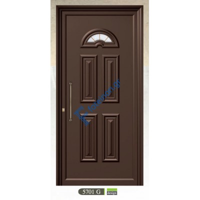 Πρεσαριστό πάνελ αλουμινίου σε λευκό χρώμα ALFA (5701 G)