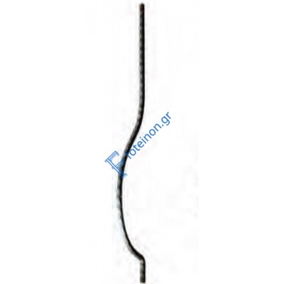 Διακοσμητικό μοτίφ σιδήρου κωδ.(6/70) 12x12 για κάγκελα/περίφραξη