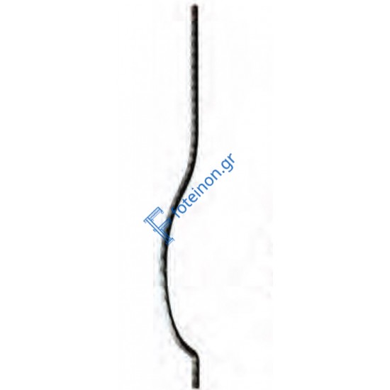 Διακοσμητικό μοτίφ σιδήρου κωδ.(6/70) 12x12 για κάγκελα/περίφραξη