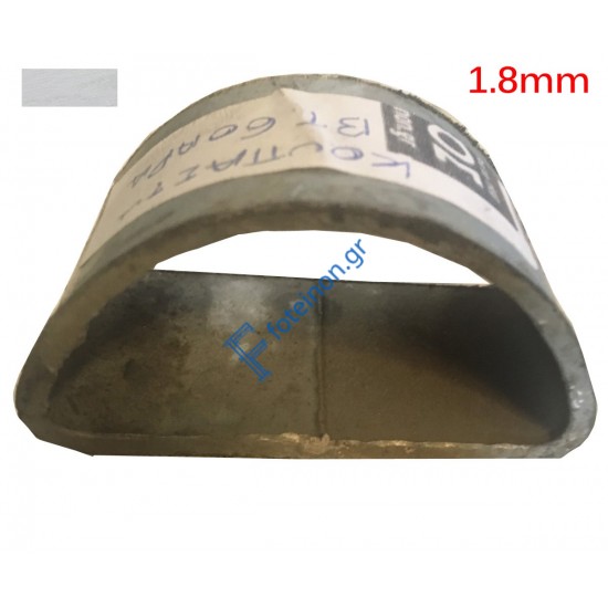 Κουπαστή Γαλβανιζέ Φ60 1.80mm 6m