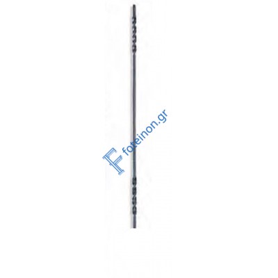 Κολωνάκι σιδήρου κωδ.(7/55) για περίφραξη 14x14 τετράγωνο