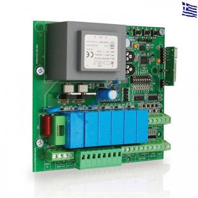 Aυτοματισμός για δίφυλλη ανοιγόμενη πόρτα, PN κυλιόμενης κωδικοποιήσης, 433,92MHz (PN-3114 )