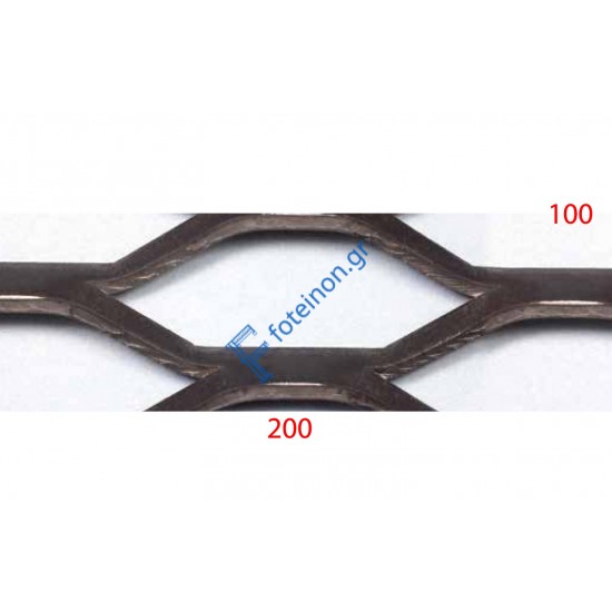 Λαμαρίνα σιδήρου κωδ.(H-115) Μέταλ Ντεπλουαγέ 1000x2000x4mm Εξάγωνο (τιμή/m2)