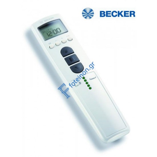 Ασύρματο τηλεχειριστήριο με οθόνη υγρών κρυστάλλων και προγραμματισμού Becker (TC445)