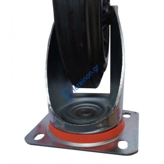 Ρόδα περιστρεφόμενη γαλβανισμένη Φ20mm QT