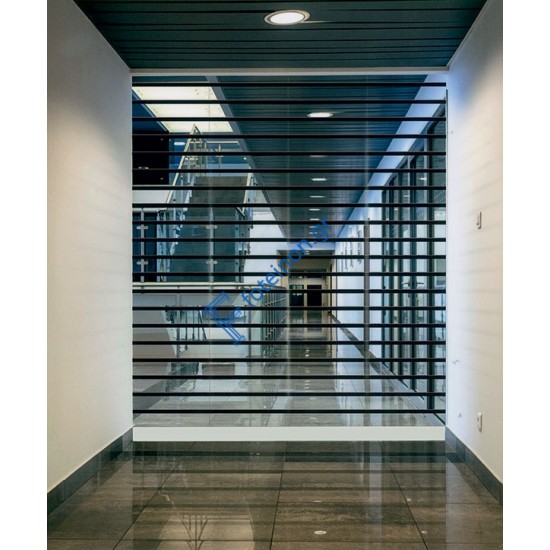 Ρολό διάφανο πολυκαρμπονικό,άθραυστο με τζαμάκια ή μονοκόμματο με άξονα Φ60