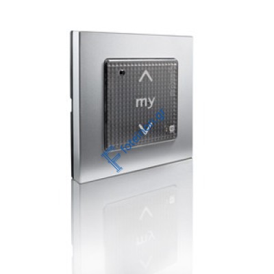 Τηλεχειριζόμενος επιτοίχιος διακόπτης αφής Somfy smoove 1 io pure shine