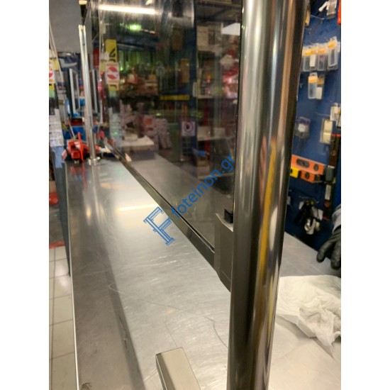 Κατασκευή προστατευτικών για ασφαλείς συναλλαγές σε κάθε είδους επιχείρησης (Πλατος 1μ x 0,5μ Ύψος) ενδεικτική διάσταση