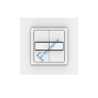 Διακόπτης διπλής λειτουργίας (για δύο μοτέρ) Smoove Duo WT (1800507) Somfy