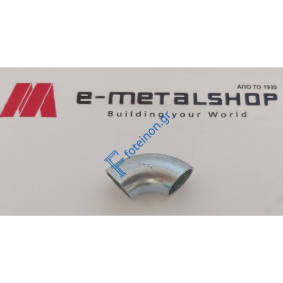 Καμπύλη οξυγόνου γαλβανιζέ Φ26 (3/4'')