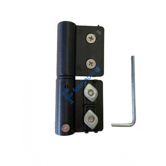 Μεντεσές Επαναφοράς Ανοιγόμενης Σίτας Μαύρος