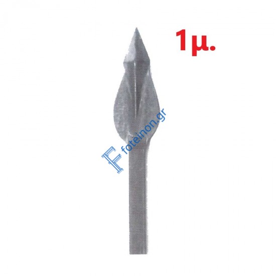 Λόγχη-φλόγα (ρόμβος) σιδήρου για περίφραξη  14x14 τετράγωνο 1μ.