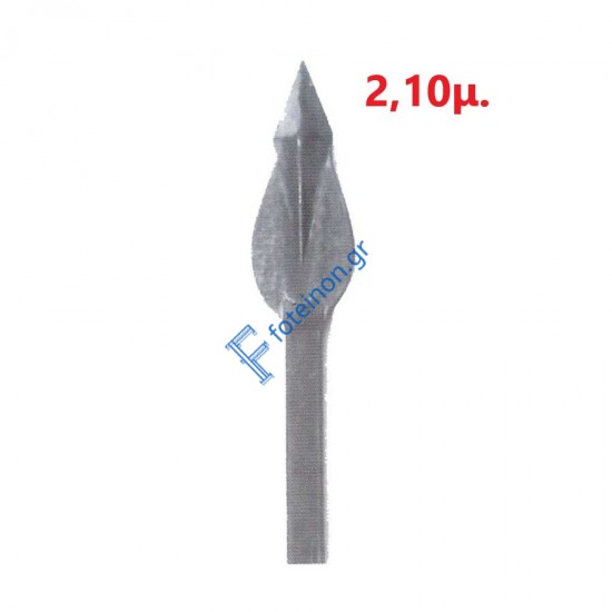 Λόγχη-φλόγα (ρόμβος) σιδήρου για περίφραξη  14x14 τετράγωνο 2,10μ.