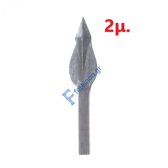 Λόγχη-φλόγα (ρόμβος) σιδήρου για περίφραξη  14x14 τετράγωνο 2μ.