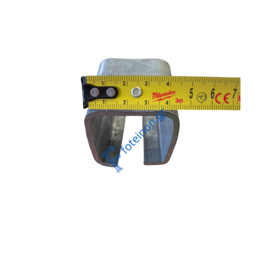 Οδηγός κρεμαστός γαλβανιζέ συρομένου Νο400 (50mm) 6m.