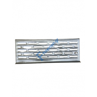 Σκαλοπάτια σιδήρου λαμαρίνας γαλβανιζέ πρεσσαριστά ίσια