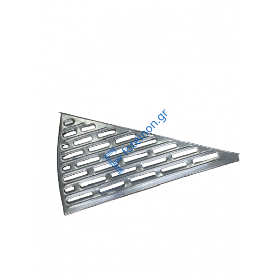 Σκαλοπάτια σιδήρου λαμαρίνας γαλβανιζέ πρεσσαριστά δεξιά