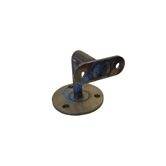 Επιτοίχιο στήριγμα κουπαστής σιδήρου μαύρο 