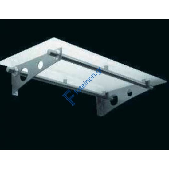 Στέγαστρο αλουμινίου 615Μ διαστάσεων 1500mm x 700mm