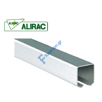 Οδηγός κρεμαστός γαλβανιζέ συρομένου πόρτας 6m Alirac.