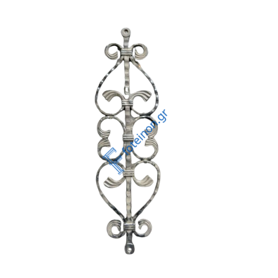 Κάγκελο αλουμινίου Β1 70101 65cm χρώμα μαύρο