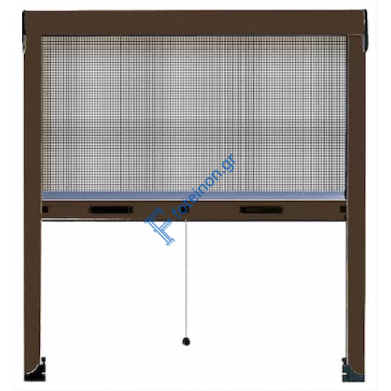 Σίτα Κάθετης Κίνησης σε Απόχρωση Ξύλου Golden Oak