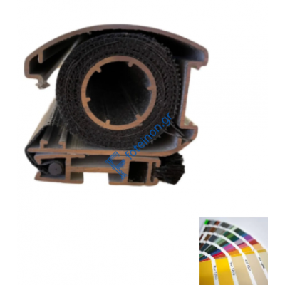 Μπάρα Πόρτας Σίτας κάθετης κίνησης (τιμή βέργας 6μ.) σε χρώμα Zanzar