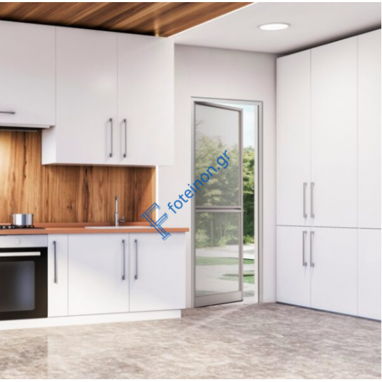 Σίτα ανοιγόμενη κομμένη στα μέτρα σας μονταρισμένη, έτοιμη προς τοποθέτηση